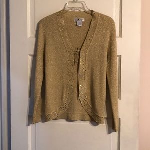 Gold sweater